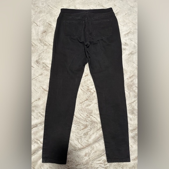 Simply Vera Vera Wang Black Skinny Stretch Waist Jeggings Jeans - Picture 9 of 15